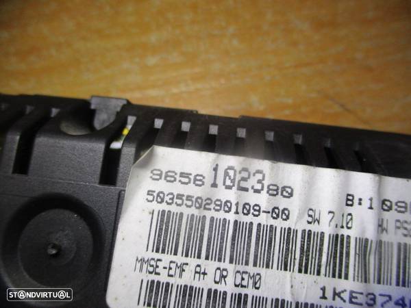 Display Relogio 9656102380 PEUGEOT 207 2006 - 5