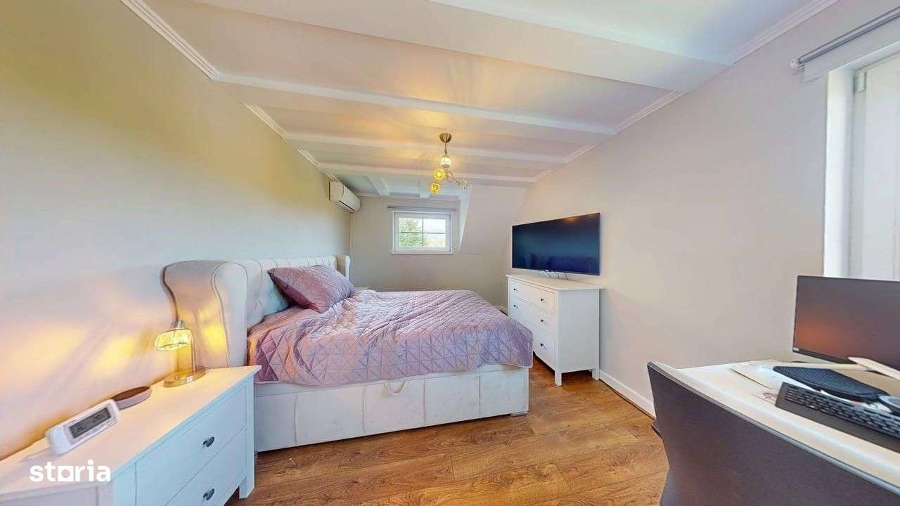 Casa individuala, 120mp utili, teren 596mp, carport, mobilata, utilata-16