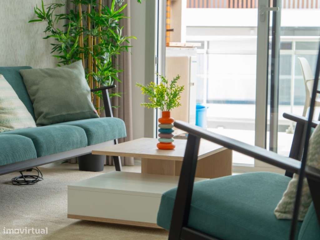 Fantástico Apartamento T2 com licença AL inserido num condominio co...-13