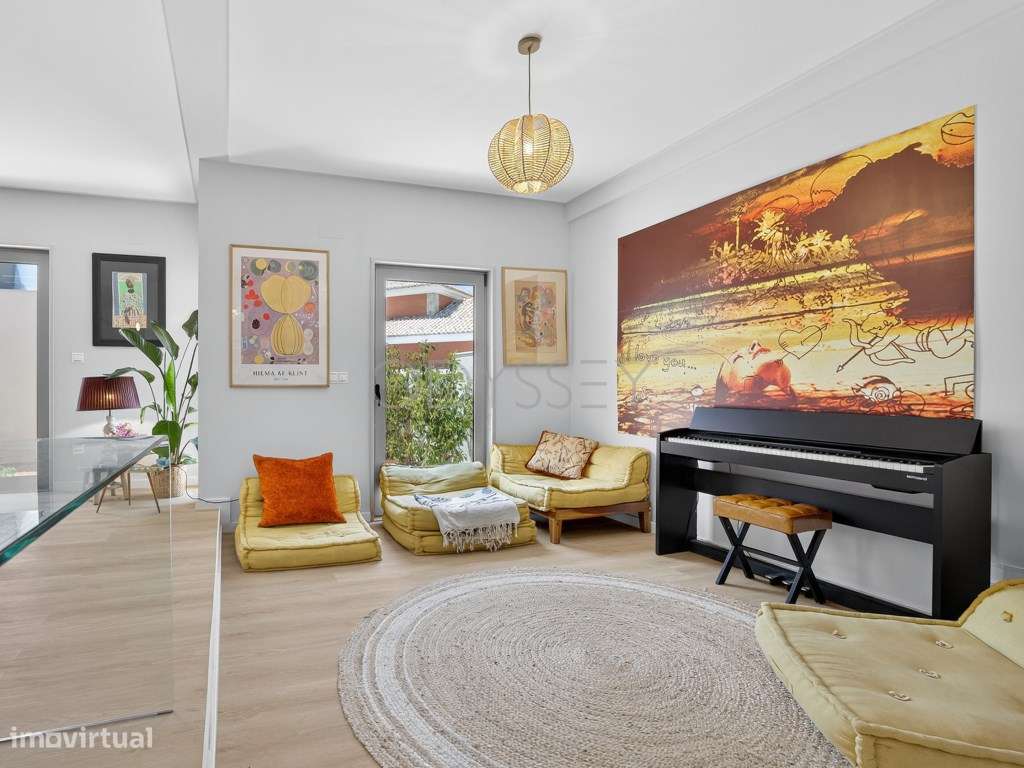 Villa entre litoral e campo com vista mar perto da Ericeira-25