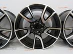 Jantes Look Mercedes AMG 18 x 8.5 et45 5x112 Preto + Polido - 1