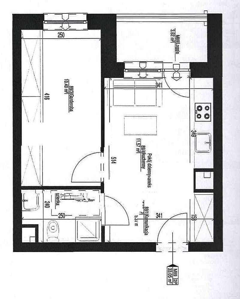 2 pokoje idealne pod wynajem! 33,05 m2! Klucze od ręki! Bez PCC!-4