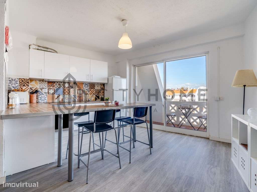 Apartamento T1 com vista mar, a 500m da Praia dos Aveiros-8