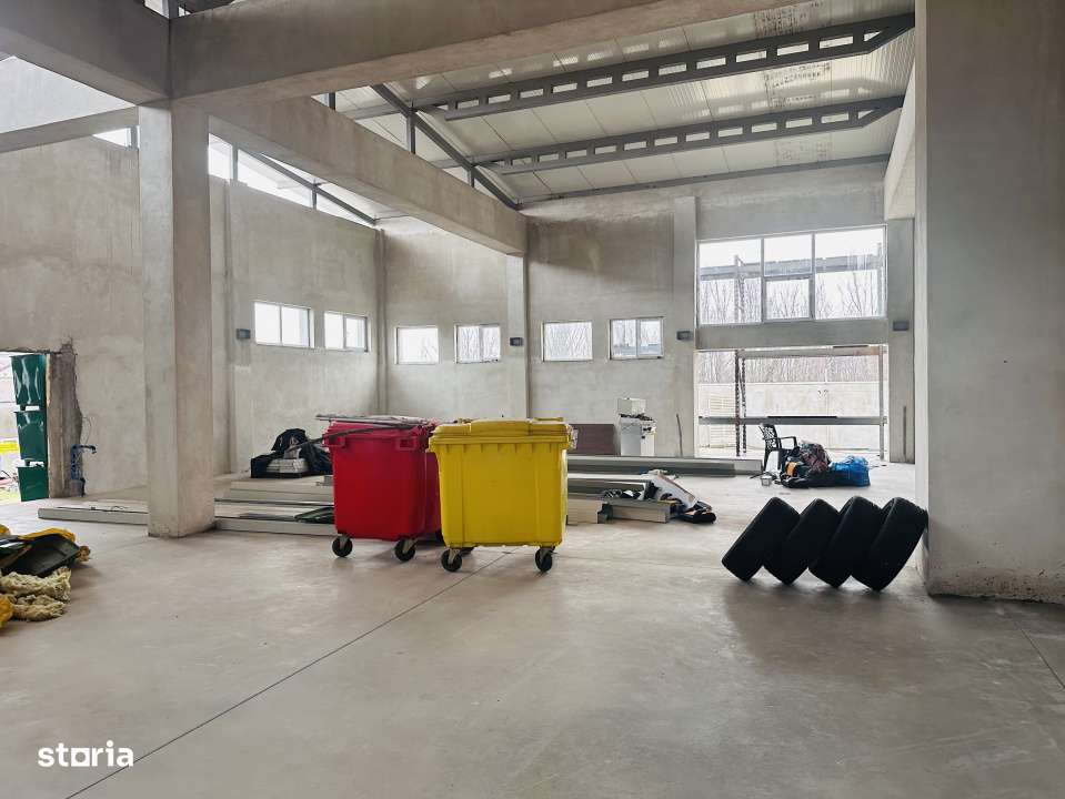 Hala industriala 600 mp, teren parcare 400 mp, de inchiriat, Dragomire - Imagine principală: 4/13