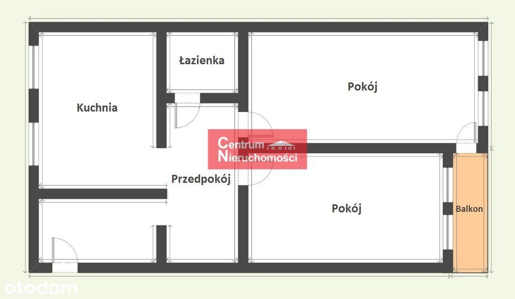 Ustawne 2 pokojowe mieszkanie 57 m2 w Bronowicach!