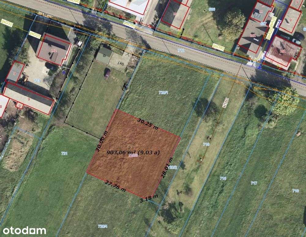 Działka w Brudzowicach- Powiat będziński - Pełny obrazek: 3/3