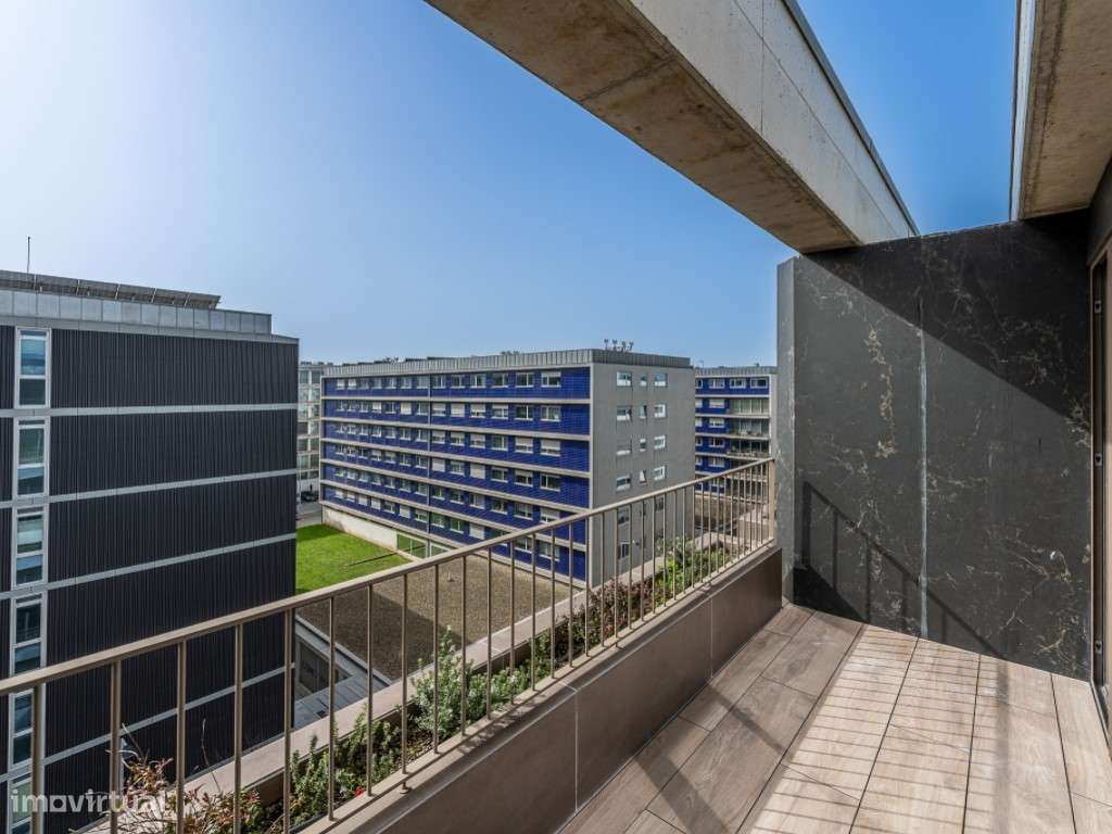 Apartamento T4 com 3 frentes em Matosinhos sul, no edifício Nautilus-17