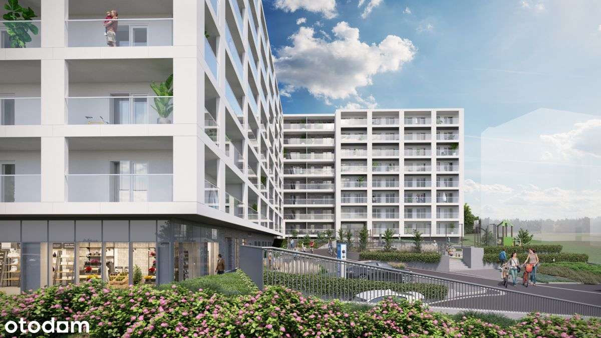 2 pokojowe mieszkanie na ostatnim piętrze Czechów - Pełny obrazek: 4/5