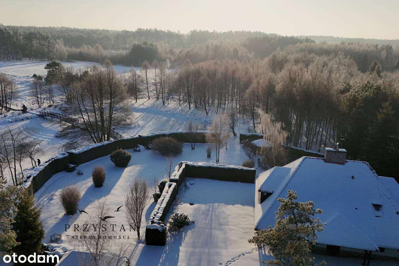 Wyjątkowy dom w sercu Kaszub | Posiadłość z ogrodem, lasem i stawem-2