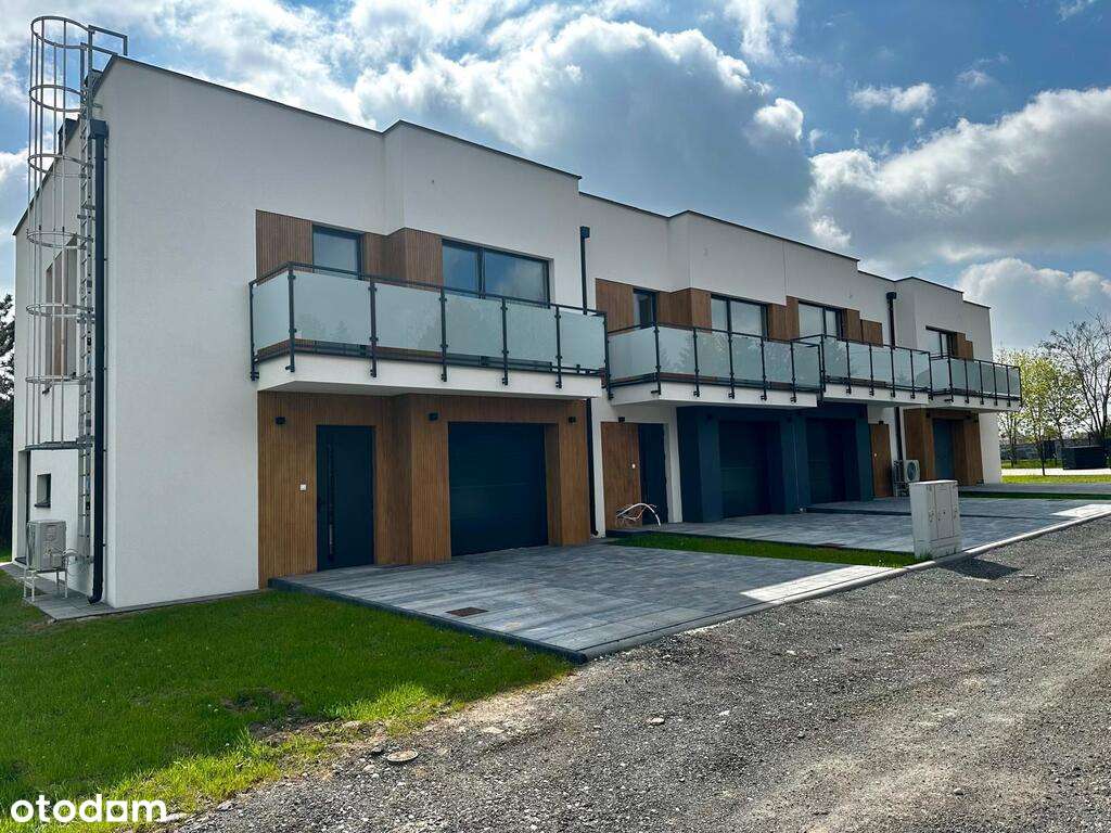 Nowy dom w zabudowie bliźniaczej 119 m2