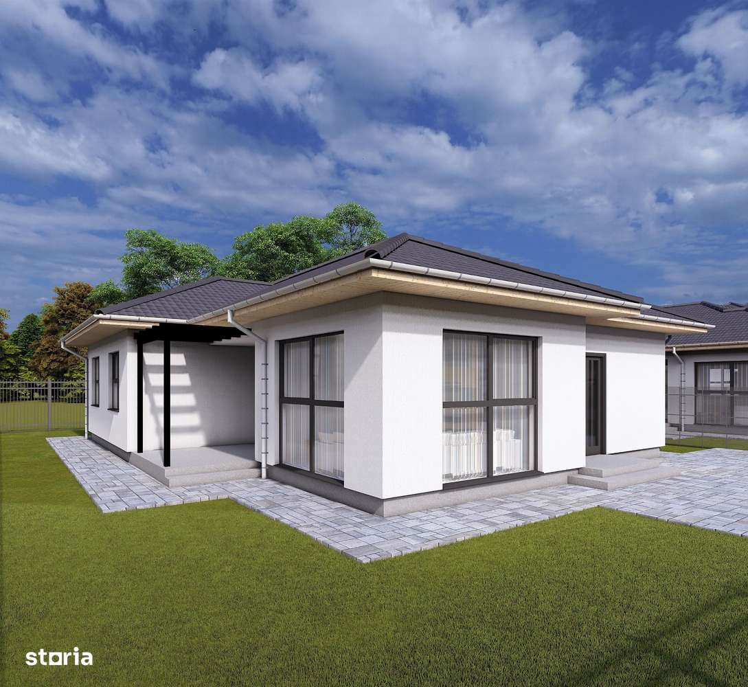 Casa la cheie 4 camere,120 mp,512 mp teren,cu gard si pavaj-12