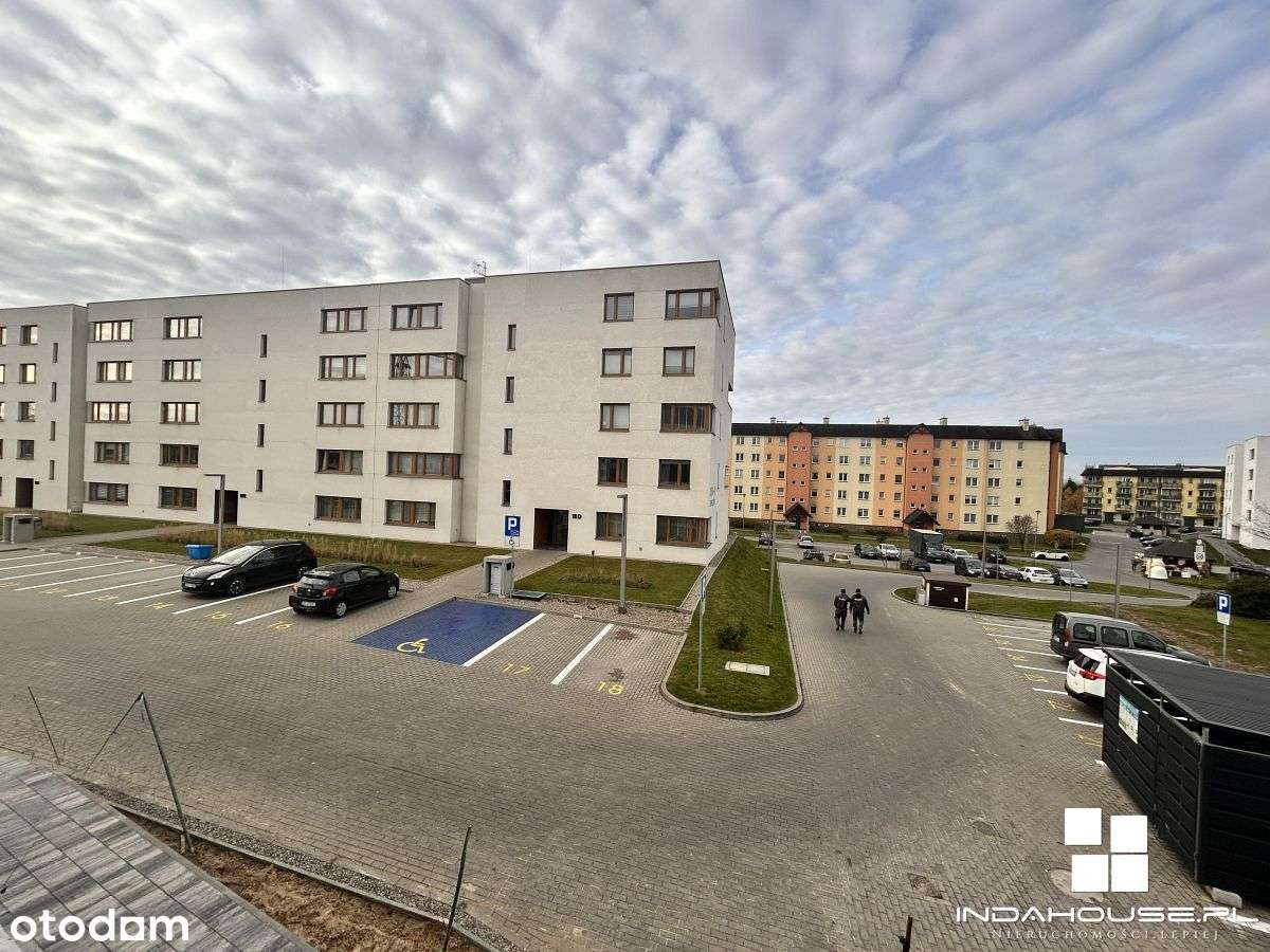 Cesja. Nowe mieszkanie. I p. 2 pokoje, loggia, win-8