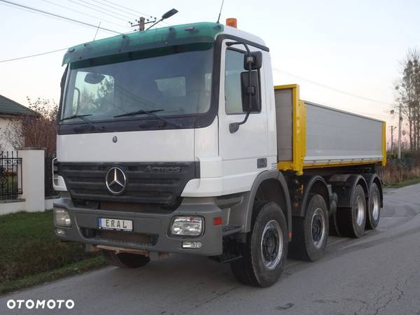 Mercedes-Benz Actros 4141 kiper hydroburta bortmatic stare tacho - 1