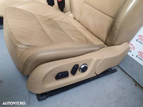 Interior din piele crem pentru VW Jetta an 2007 - 4