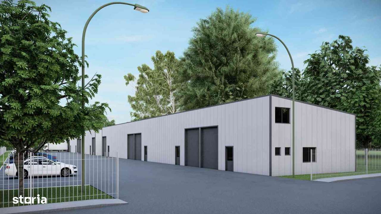 Hala nouă de vânzare – Berceni – la stradă principală, complet utilată - Imagine principală: 2/7