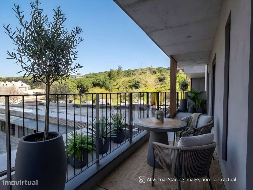 Apartamento T3 com varanda e estacionamento em Miraflores, Oeiras-18