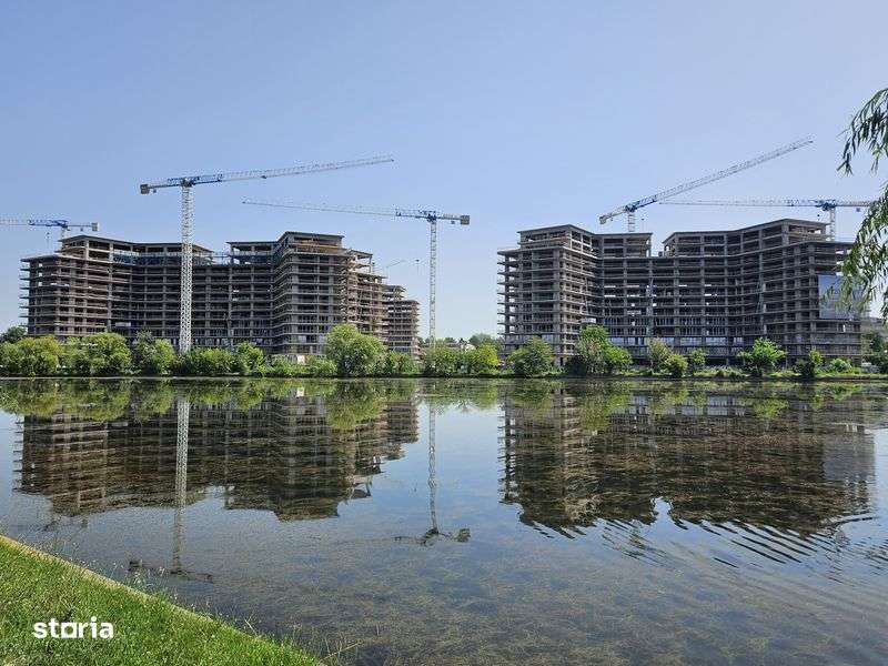 Apartament 2 camere, complex nou zona nord est, vedere lac si parc