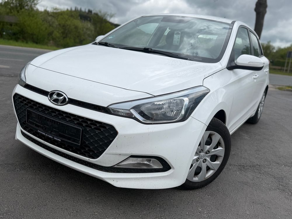 Hyundai i20 II blue 1.2 Classic 2017