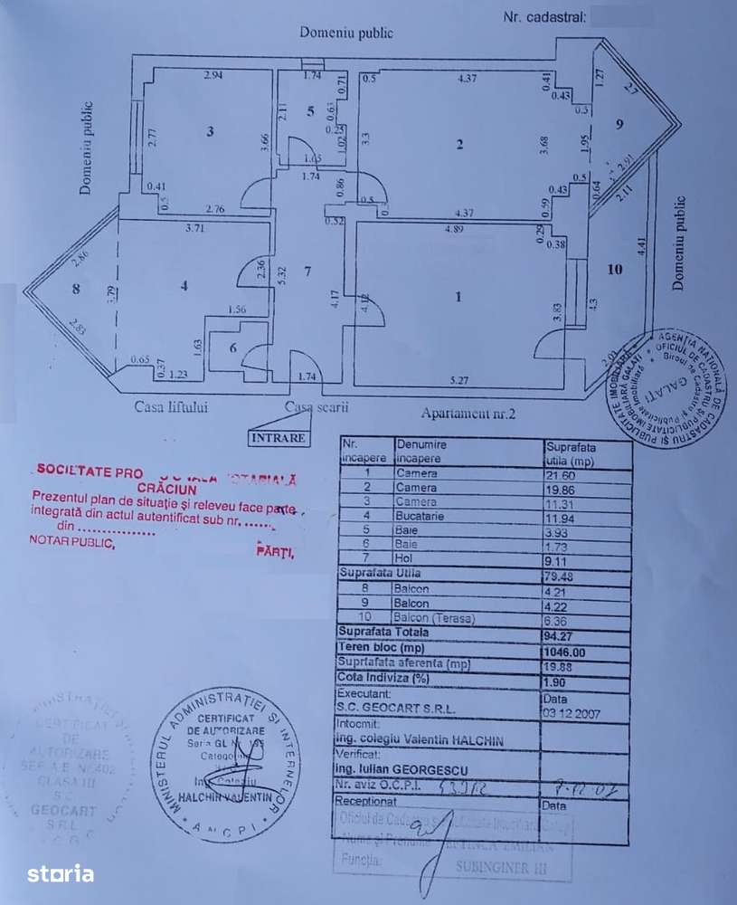 Apartament cu 3 camere exclusivist, Faleza, vedere spre Dunare!-9