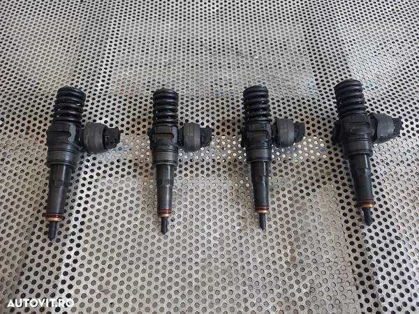 Set Injectoare Injector Vw Seat Skoda 2.0 tdi BMP BMM 6+1 Trepte An 2005-2006-2007-2008-2009-2010 Cod 038130073BQ Passat Golf Jetta Caddy Touran Octavia Leon Altea - Dezmembrari Arad - 5