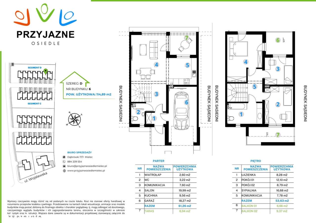Przyjazne Osiedle - dom 114,89 m2 - D2 - D6-9