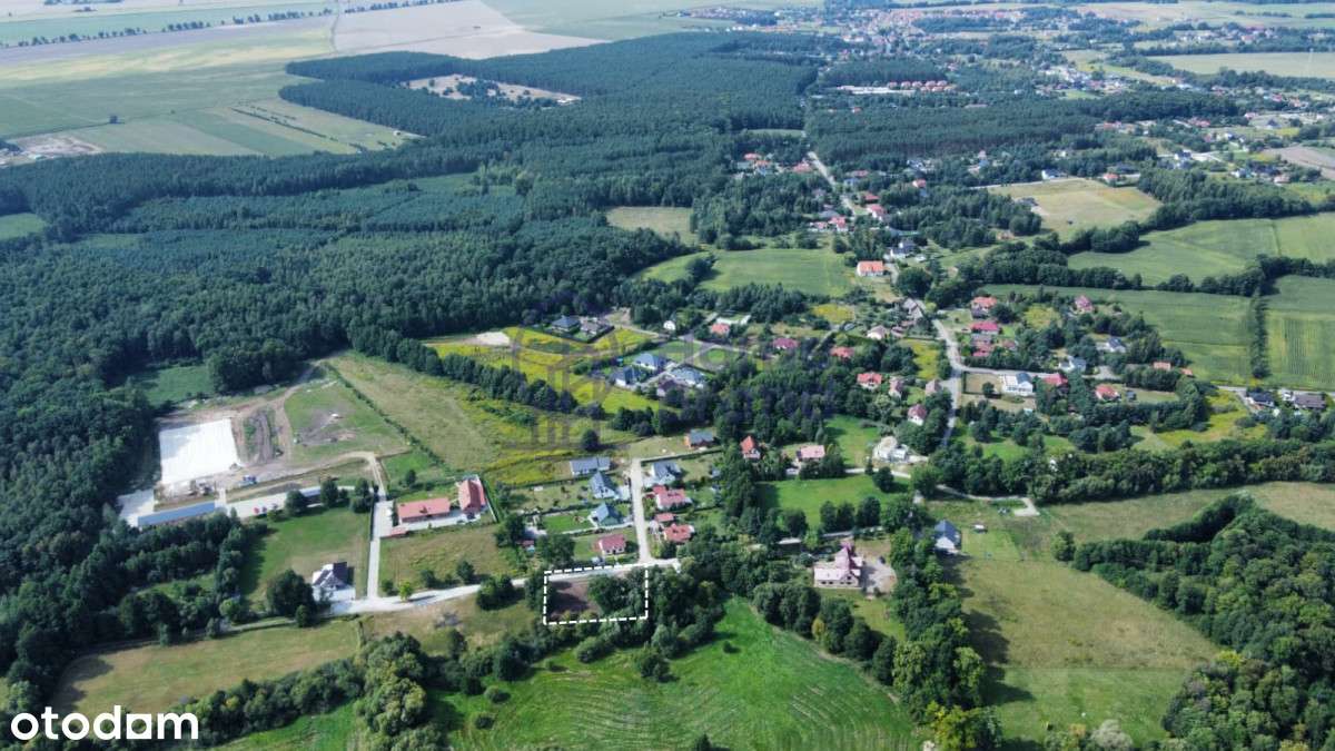 Przy lesie| Prąd na działce| 10 minut do Jelcza - Pełny obrazek: 4/5