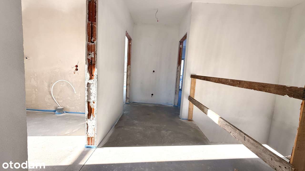 Gotowy do wykończenia dom w Górkach | 123 m² | Bliźniak| Ogród |-15