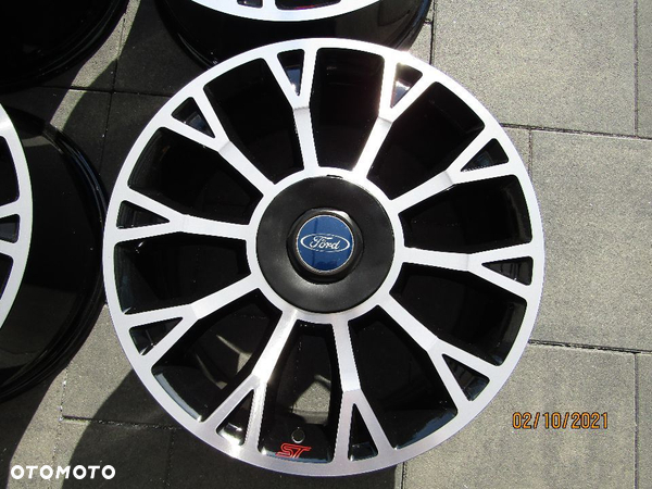 FELGI FORD ST FOCUS MONDEO MK4 S MAX C MAX GALAXY 7,5X18 ET 52,5 ORYGINAŁ 5X108 ŚRODEK 63,3 MM - 4