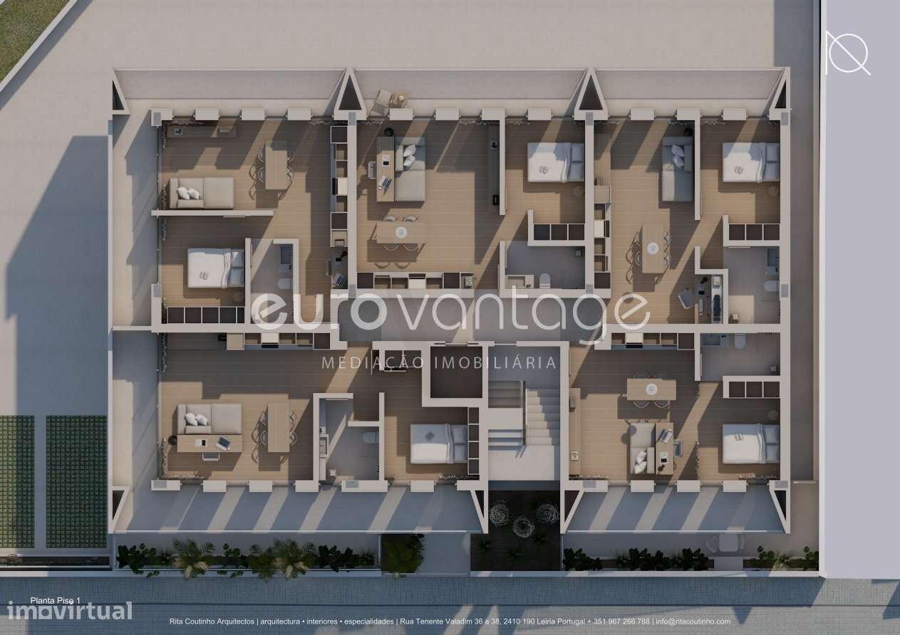 Apartamento T1 Santa Clara/Leiria/Nova Construção-7
