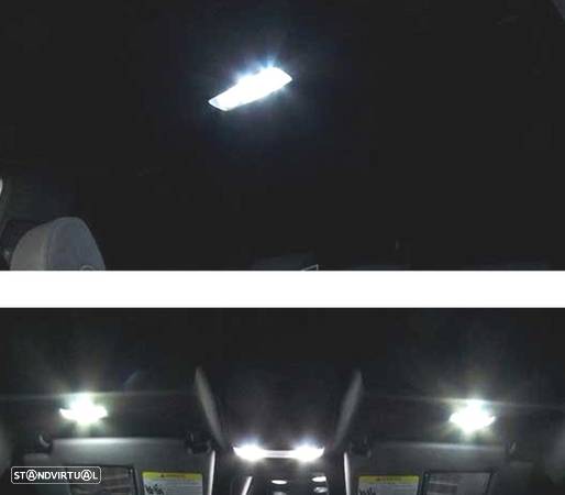 KIT 16 LAMPADAS LED INTERIOR PARA VOLKSWAGEN VW GOLF 5 GTI 06-09 - 3