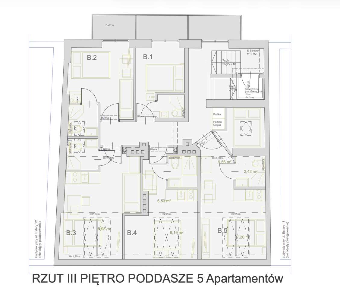 Pakiet 5 mieszkań, NOWA CENA - Centrum Kazimierza ROI 7% !-3
