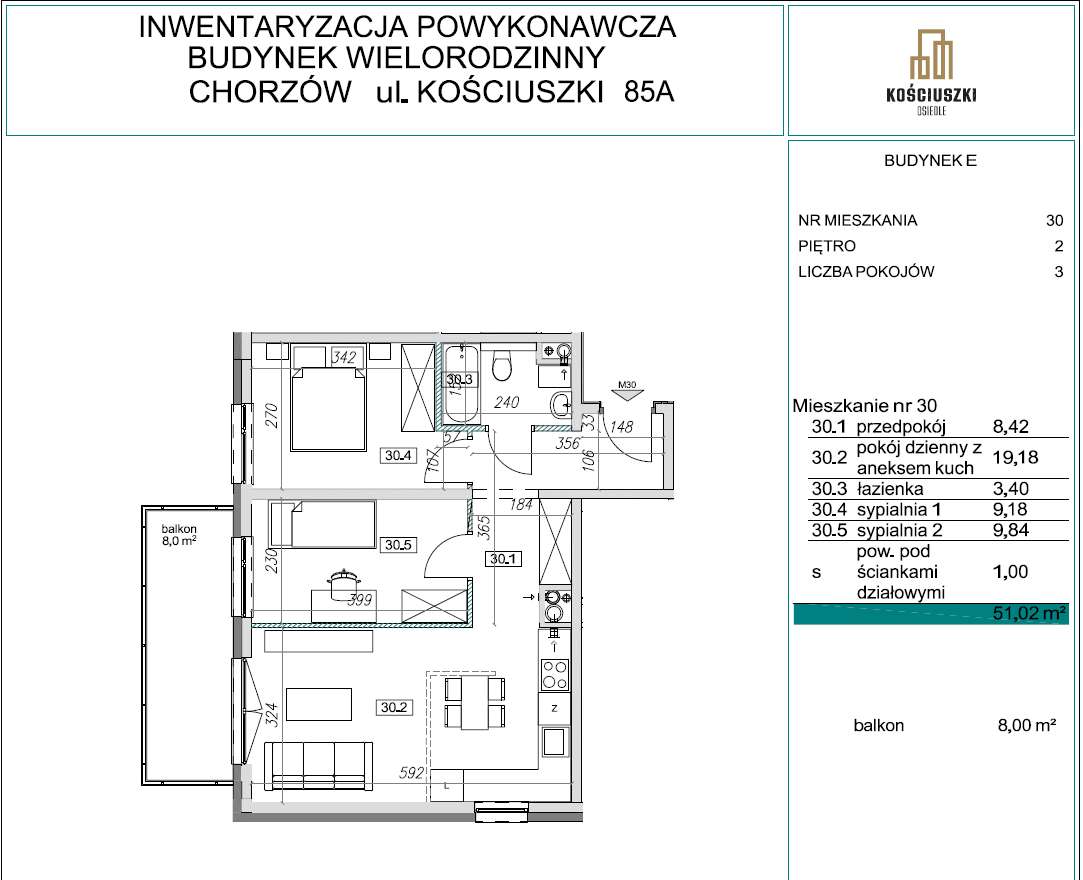 3 POKOJE GOTOWE DO ODBIORU SUPER LOKALIZACJA - Pełny obrazek: 4/6