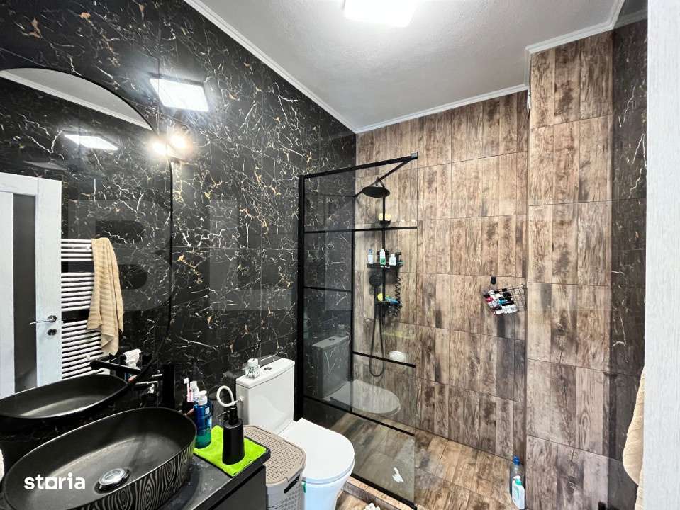 Duplex nou mobilat/utilat modern, P + E de 101 mp utii, cu teren 190 m - Imagine principală: 4/16