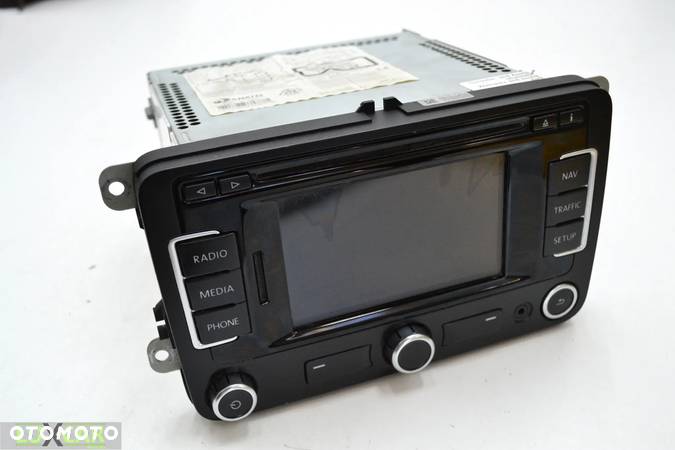 VW PASSAT B7 RADIO ODTWARZACZ MP3 NAVI RNS 315 2 DIN 3C8035279M - 2