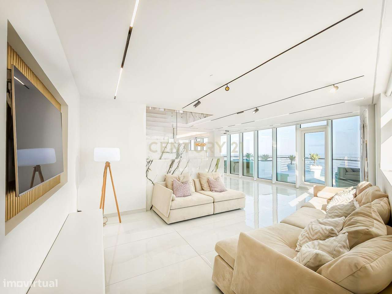 Arrendamento Penthouse T3 Duplex com Vista Panorâmica de Rio – Parque - Grande imagem: 4/60