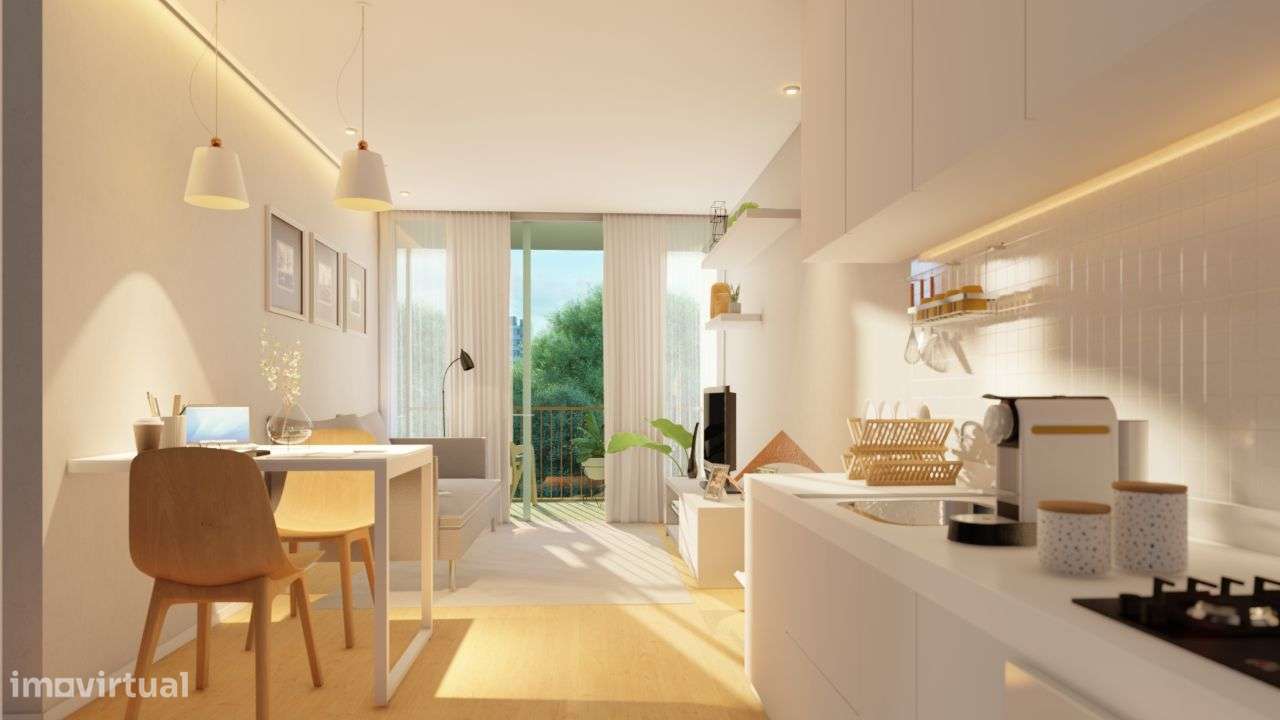 Apartamento T1 Novo, Junto ao Polo Universitário e Hospital São João. - Grande imagem: 4/17