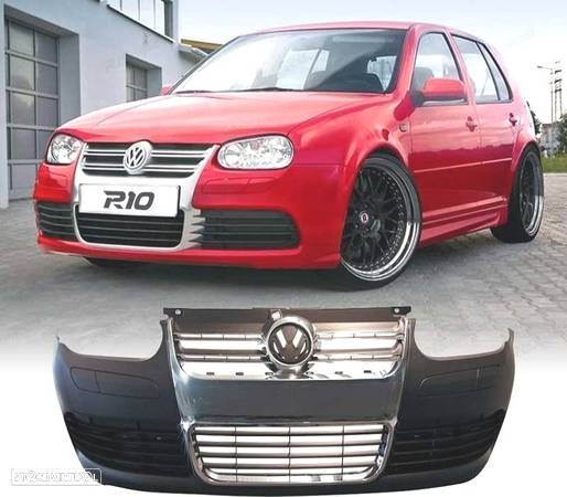 PÁRA-CHOQUES FRONTAL PARA VOLKSWAGEN VW GOLF 4 97-03 LOOK R32 - 1