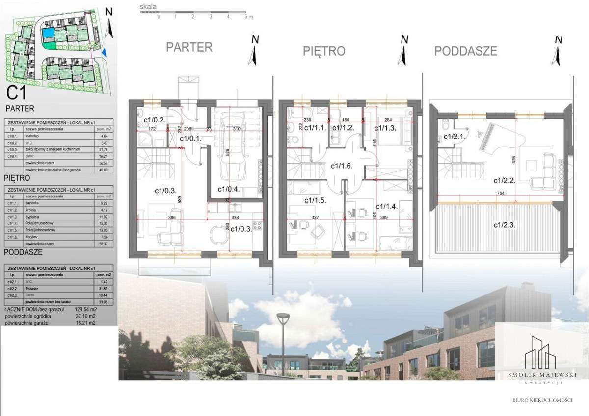 Bliźniaki w wysokim standardzie z garażem - Pełny obrazek: 5/5