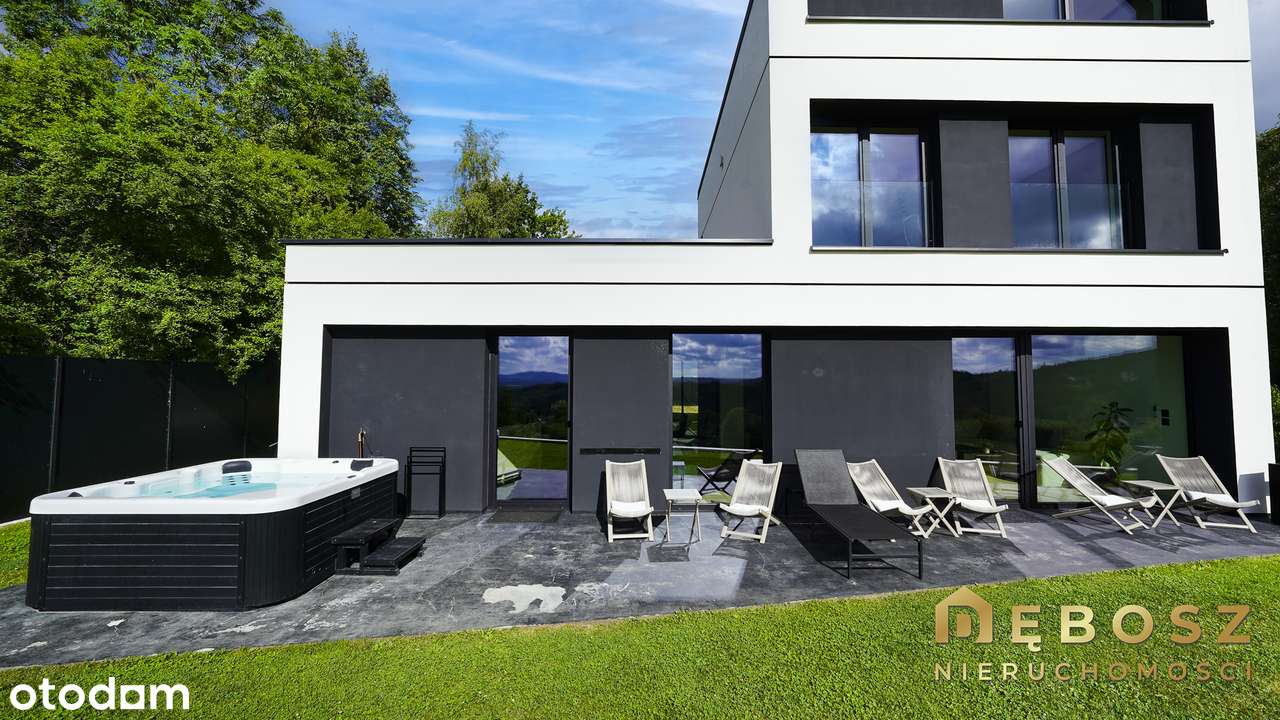 Kobylec | Futurystyczny i elegancki Dom pod Lasem - 132m2-1