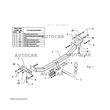 Carlig de remorcare pentru HYUNDAI I 30 - 3,5 usi - sistem semidemontabil -cu suruburi  din 2007 pana 2009 - 6