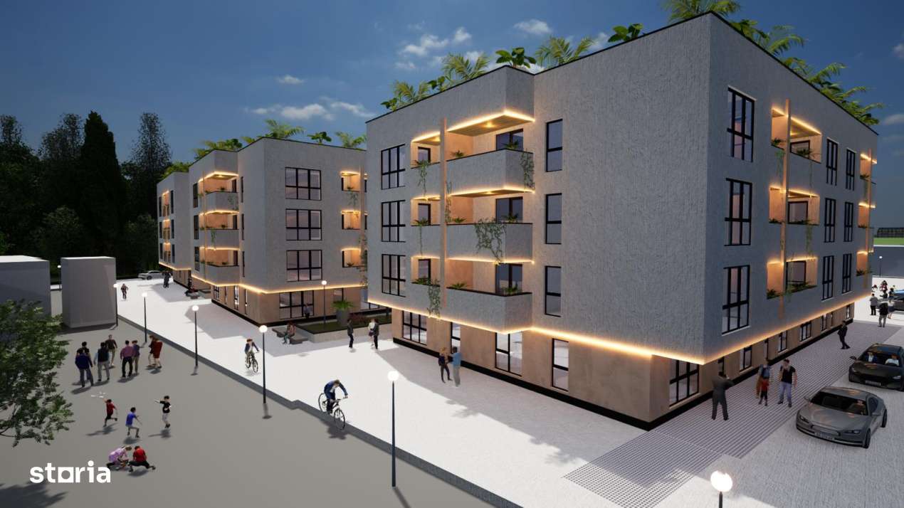 Apartament 2 camere, open-space, 54,35mp, 1 Mai, zona Parc Nicolae Rom - Imagine principală: 5/6