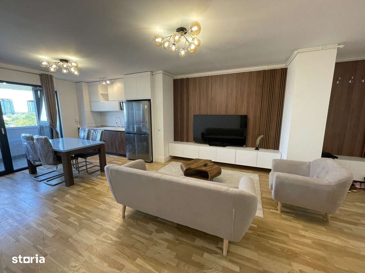 Apartament modern 2 camere I Barbu Vacarescu I Complet mobilat - Imagine principală: 2/10