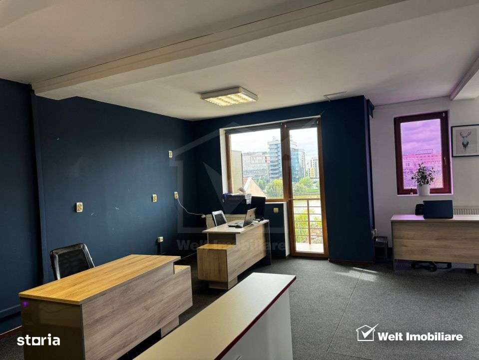 Birouri 60mp cu vedere catre Lac Iulius, parcare in curte - Imagine principală: 4/9
