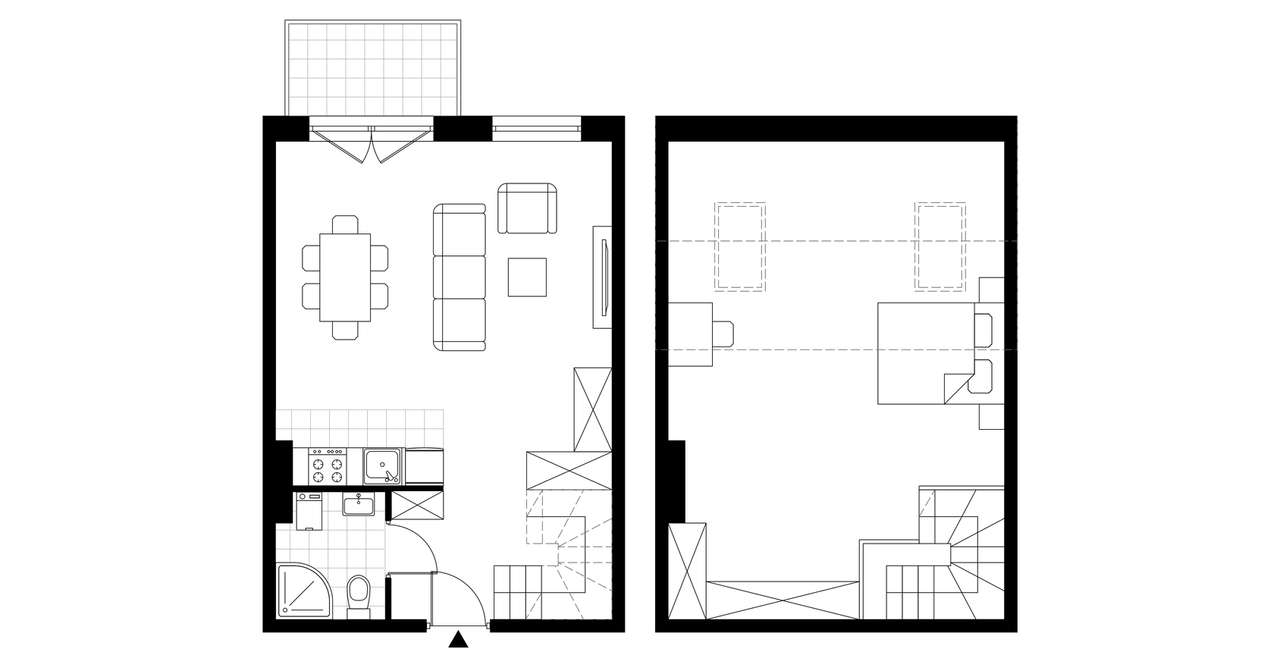 3-pokojowe mieszkanie 62m2 + balkon Bezpośrednio - Pełny obrazek: 3/8