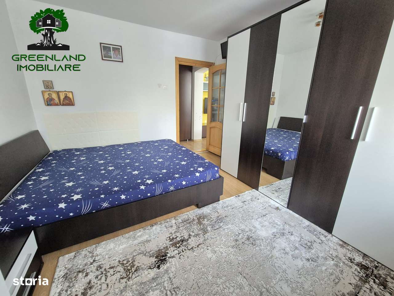 Apartament 2 camere, renovat si mobilat, ETAJ 1, Podu Ros - Palas - Imagine principală: 4/7