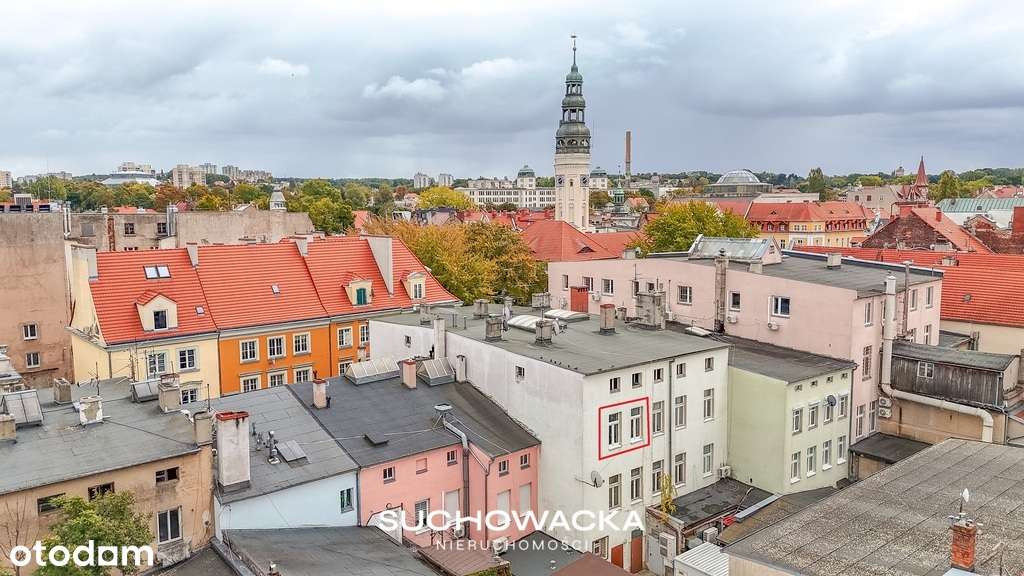 2 pok. w centrum Zielonej Góry, ul. Mariacka-12