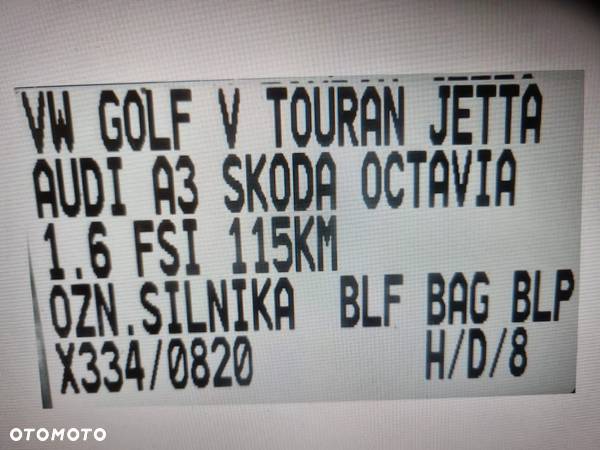 Silnik Golf V 1.6 FSI  BLP - 3