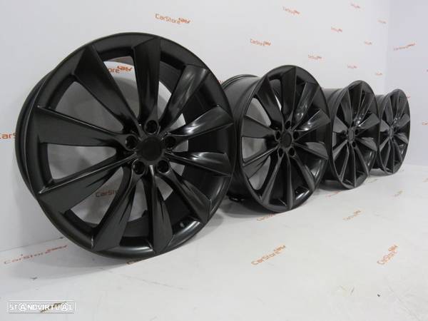 Jantes Look Tesla Model S 21 x 8.5 et 40 + 9 et 40 5x120 - 4