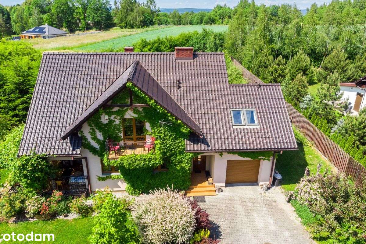 dom z pięknym ogrodem obok Wadowic-2