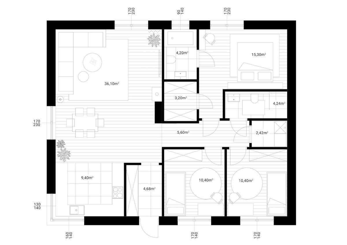 Przestronny dom wolnostojący na zamkniętym osiedlu z pompą ciepła! - Pełny obrazek: 5/9